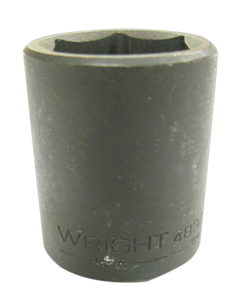 Wright 48-12 Impact Socket, Shallow, 6pt, 1/2 Inch Drive, 12mm NOS USA