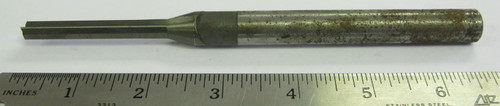 Carbide-Tipped Through Coolant 2-Flute Drill, .285 Inch