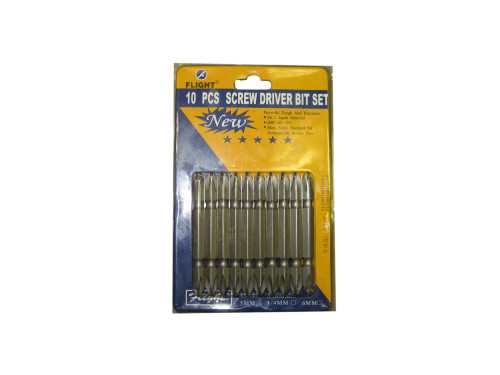 Double Ended Phillips #2 Bit, 10 Pack