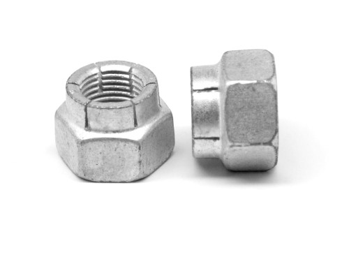 4-40 Coarse Thread Flexloc Nut Light Hex Full Stainless Steel 18-8
