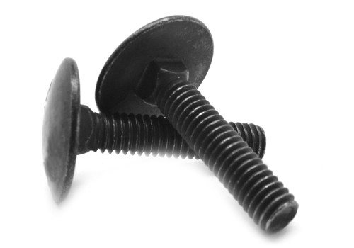 5/16"-18 x 2" (FT) Coarse Thread A307 Grade A Step Bolt Low Carbon Steel Plain Finish