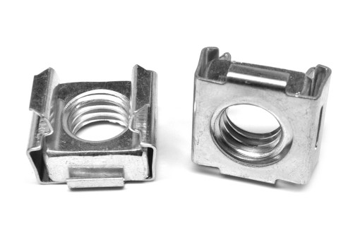 1/4-20-3B Coarse Thread Cage Nut Low Carbon Steel Zinc Plated