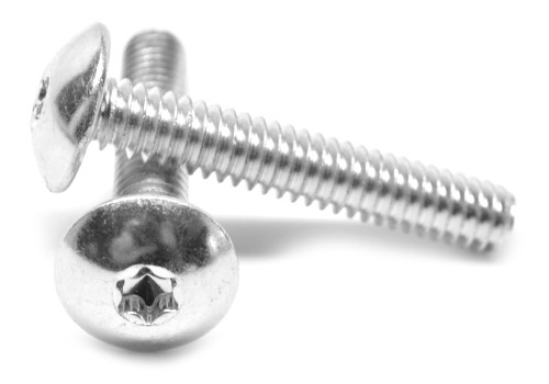 #4-40 x 7/16" (FT) Coarse Thread Machine Screw 6 Lobe Truss Head Low Carbon Steel Zinc Plated