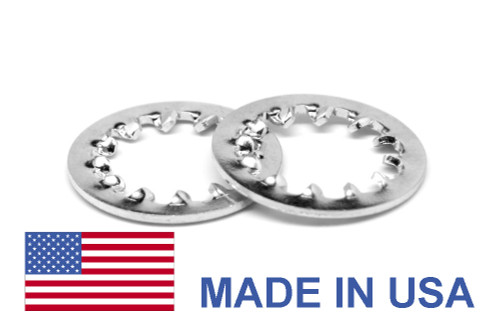 #2 MS35333 Internal Tooth Lockwasher - USA Stainless Steel 410
