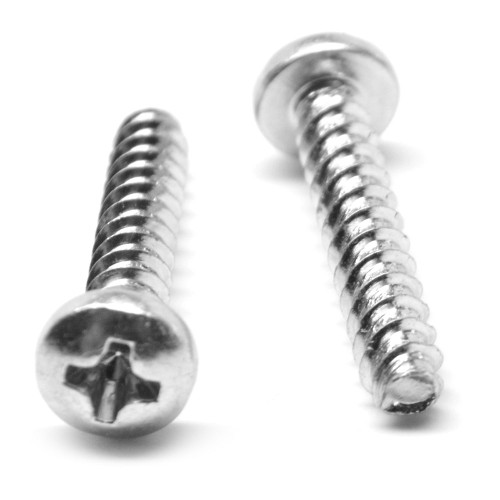 #3-24 x 5/16" (FT) Plastite?-Alternative Thread Rolling Screw Phillips Pan Head Low Carbon Steel Zinc Plated / Wax