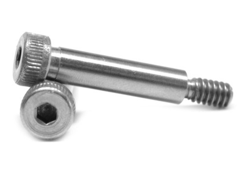 M5 x M4 x 10 MM Coarse Thread ISO 7379 Socket Shoulder Screw Stainless Steel 18-8