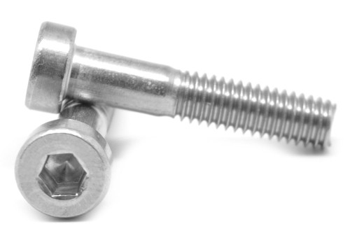 1/4"-20x1/2" (FT) Coarse Thread Socket Low Head Cap Screw Stainless Steel 18-8