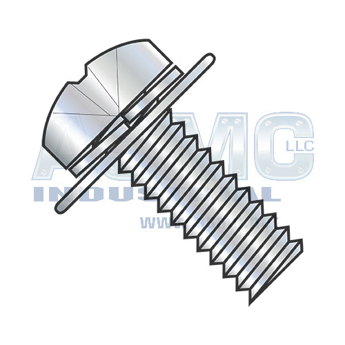 M4X40W9 JIS B1188 Phil Pan Split Washer Flat Washer Sems M/S Zinc And Bake