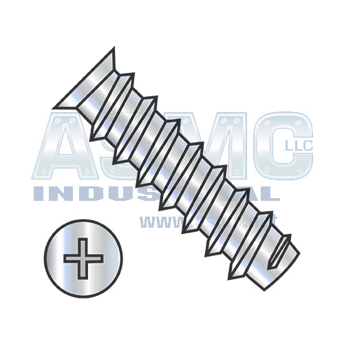 M6.3X11.5 Metric Phil Flat 7.0-7.3HD OD European Drawer Slide Screw Full Thread Zinc