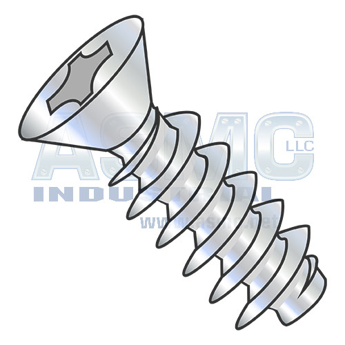 M2-0.89X8 Metric Phillips Flat Head PT Ejot Alternative 30 Degree Fully Threaded Zinc Bake