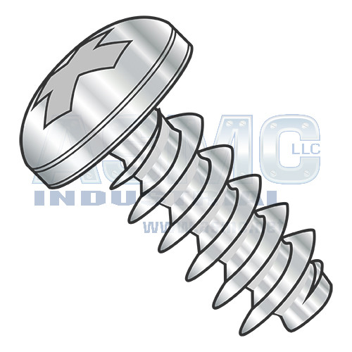 M1.6-0.67X5 Metric Phillips Pan Head PT Alternative 30 Degree Full Thread A2 Stainless Steel