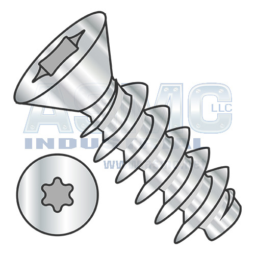 M3-1.34X5 Metric 6 Lobe Flat Head PT Alternative 30 Degree FT A2 Stainless Steel