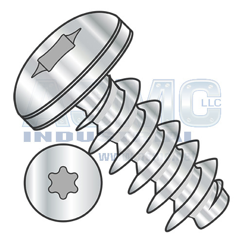 M1.6-0.67X8 Metric 6 Lobe Pan Head PT Alternative 30 Degree Full Threaded A2 Stainless Steel