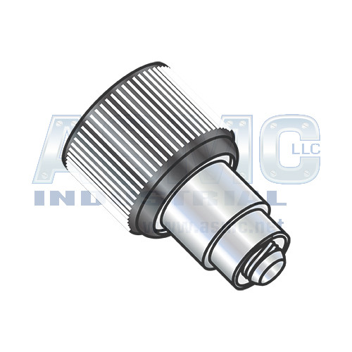 1032X.370X.125 Retractable Captive Panel Fastener Flare In Style Black Finish