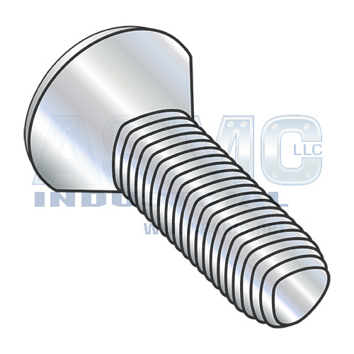 8-32X1/2 Phillips Oval Taptite Alternative Thread Rolling Screw Full Thrd Zinc Bake & Wax