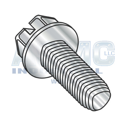 10-32X3/4 Slot Ind Hex Wash Taptite Alternative Full Thread 410 Stainless Passivate & Wax