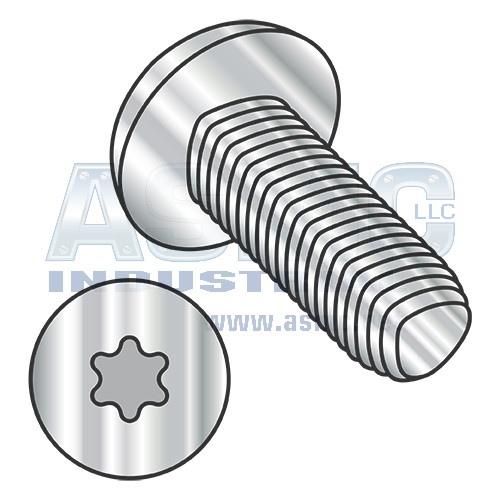 4-40X1/2 6 Lobe Pan Taptite Alternative Thread Rolling Full Thrd 410 Stainless Pass &Wax