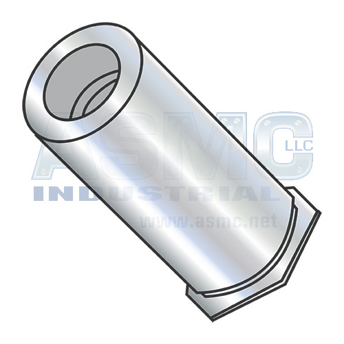 10-32X3/4 Self Clinching Standoff, Blind Threads Hardened Steel Heat Treat Zinc and Bak