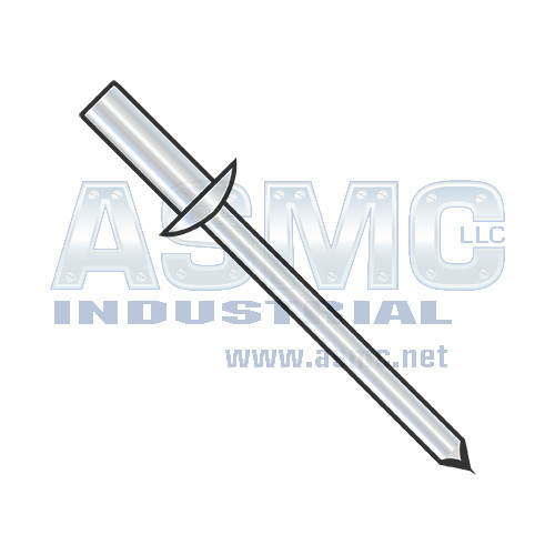 5/32X.25-.31 Closed End Steel Rivet With Steel Mandrel