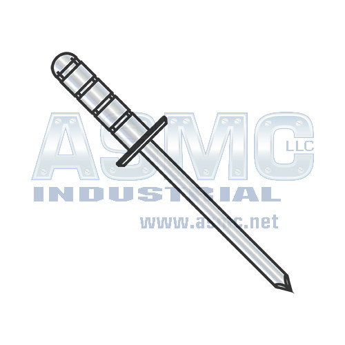 3/16X.118-.472 Steel Fix Large Rivet Zinc