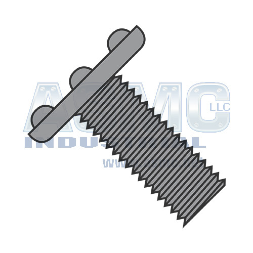 10-32X5/8 Weld Screw With Nibs Top Of Head Full Thread Plain