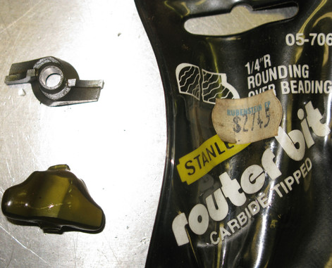 Stanley Router Bit 05-706 Rounding Over Beading, Carbide, 1/4R, NOS USA ...