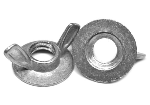 5/16 x 7/8 x 1 1/8 Die Cast Wing Nut with Flange Zinc Alloy | ASMC.net