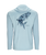 MEN'S TECH HOODY- Steel Blue/Tarpon R Camo Neptune