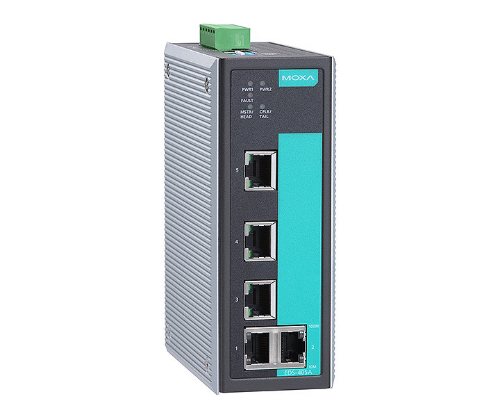 Moxa EDS-405A Series Managed Industrial Ethernet Switches