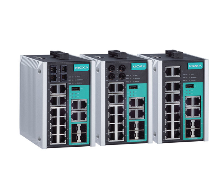 Moxa EDS-518E Managed Industrial Ethernet Switches