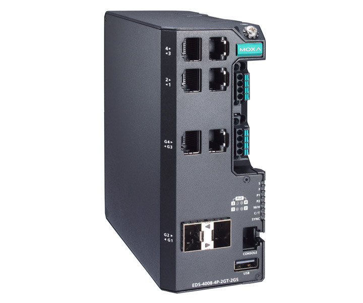 Moxa EDS-4008 Industrial Managed Ethernet Switches