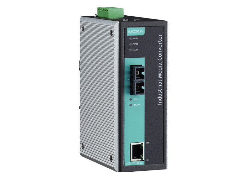 Moxa IMC-101 Series Ethernet to Fiber Media Converters