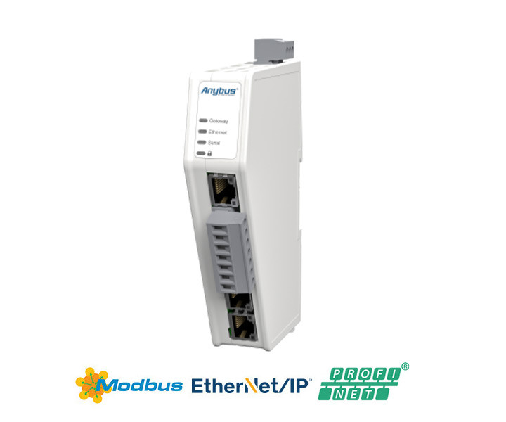 HMS Anybus Communicator Modbus to Ethernet Gateway Part Number ABC3090