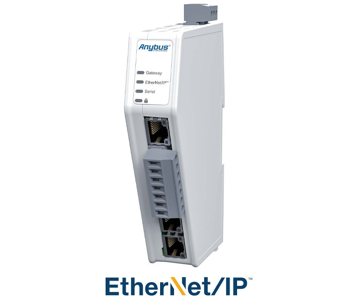 HMS Anybus Communicator Modbus RTU to Ethernet IP Gateway Part