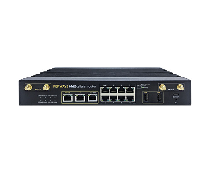 ルーター・ネットワーク機器 PEPwave MAX cellular router Peplink Pepwave MAX HD4 MBX LTE-A Cellular Router Part Number MAX