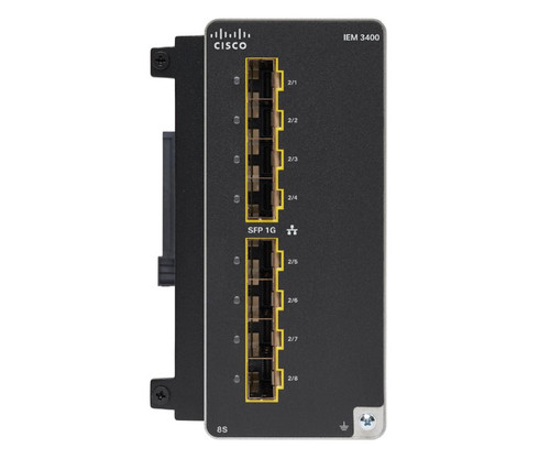 IEM-3400-8S= Expansion Module