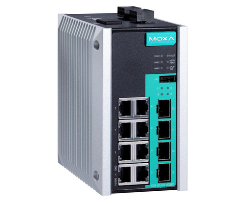 EDS-G512E-8PoE Series Switches