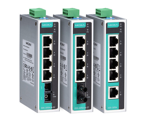 EDS-205A Series Switches