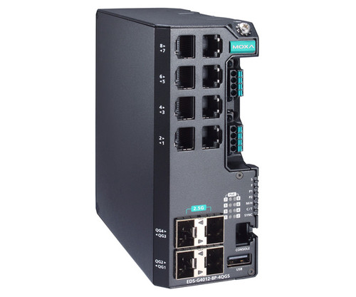 EDS-G4012 PoE Series Switches