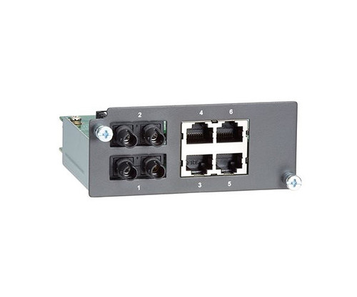 PM-7200 Module Series with ports numbered 1 through 6 on a metal plate.