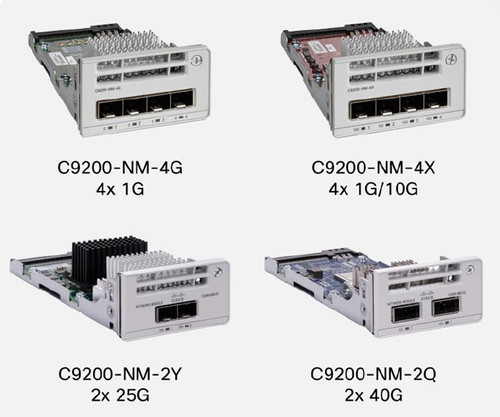 Catalyst 9200 Series Network Modules