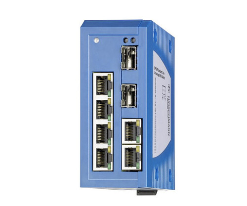 Spider III SSR40-6TX/2SFP Rail Switch