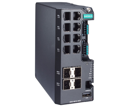 EDS-4012 PoE Series Switches