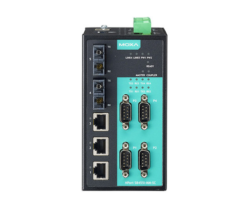 NPort S8455I-MM-SC Switch/Device Server