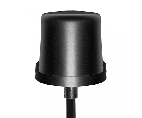 A black Pro-ST series antenna with a threaded mounting post and cable.