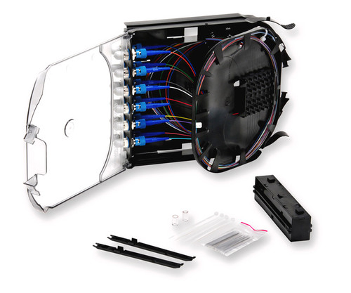 CCH-CS12-H3-P00TE Pigtailed Splice Cassette
