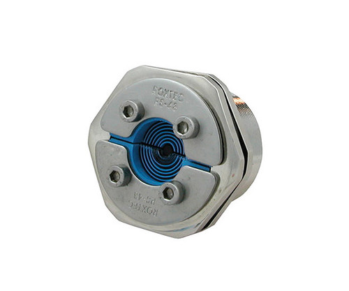 Roxtec RS-43 cable entry seal with concentric layers and fastening bolts.