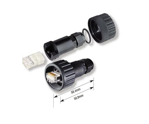 RJ Lnxx Industrial RJ45 Connector from Molex Part Number ENSAM315