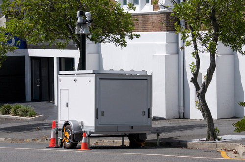 Fleet of Vision: Keeping a Mobile Security Camera Network in Frame