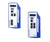 Two Hirschmann RED25 industrial switches with various Ethernet and fiber-optic ports.